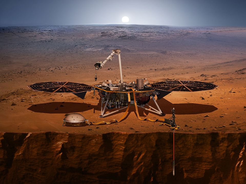 Insight : la première sonde spatiale envoyée depuis la Terre pour ausculter le sous-sol martien